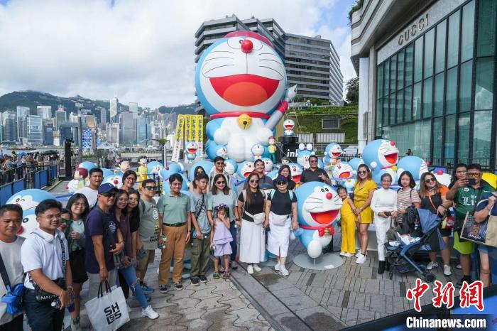 香港举行“哆啦A梦”展览吸引游客 带动相关旅游行业